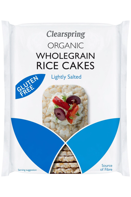 Organic Rice Cakes Lightly Salted 130g (Clearspring)