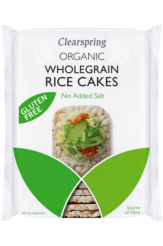 Organic Rice Cakes No Added Salt 130g (Clearspring)