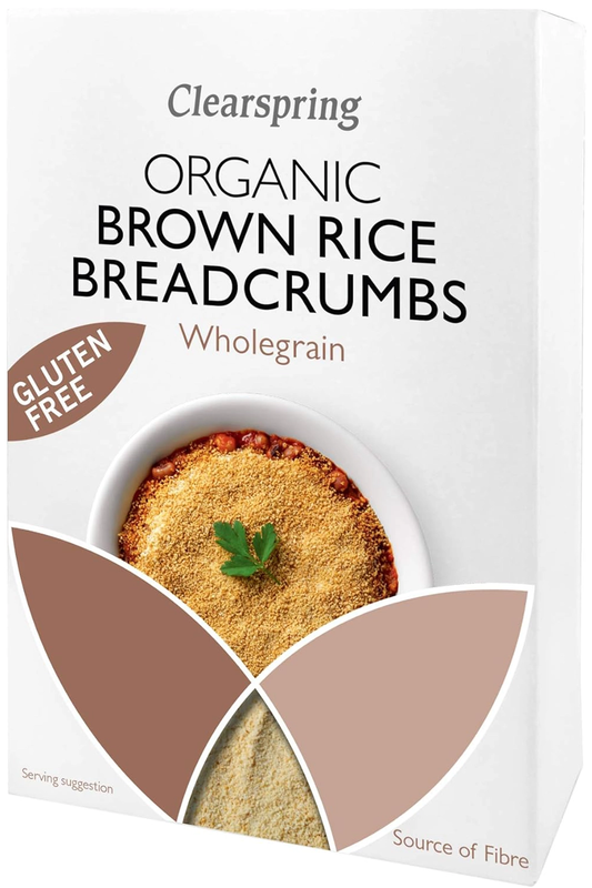 Organic Gluten Free Brown Rice Breadcrumbs 250g (Clearspring)