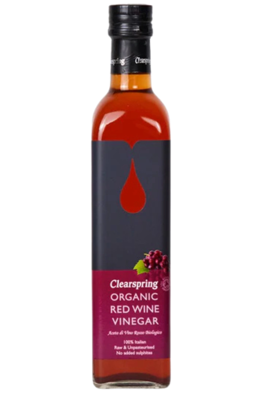 Organic Red Wine Vinegar 500ml (Clearspring)