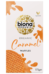 Organic Caramel Syrup Waffles 175g (Biona)