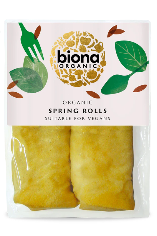 Organic Vegan Spring Rolls 220g (Biona)