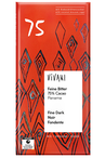 Organic Fine Dark 75% Cocoa Bar 80g (Vivani)