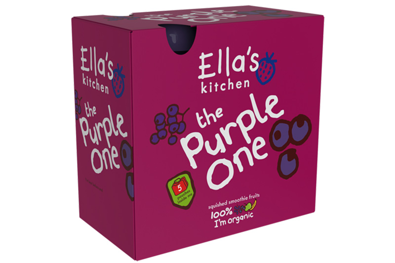 Stage 2 The Purple One Smoothie,  Multipack 5x90g (Ella's Kitchen)