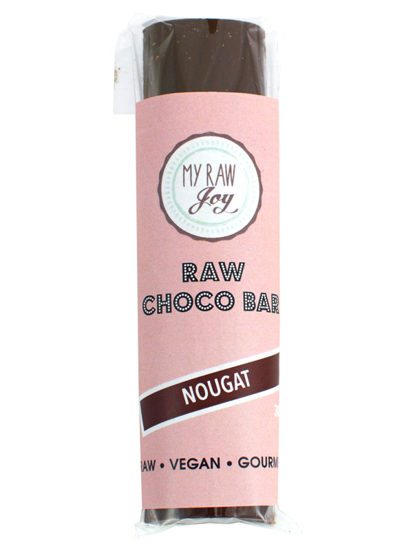 Nougat Vegan Chocolate Bar,  30g (My Raw Joy)