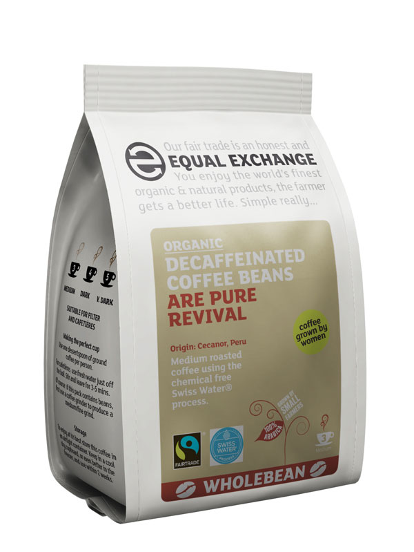 Decaffeinated Coffee Beans,  227g (Equal Exchange)