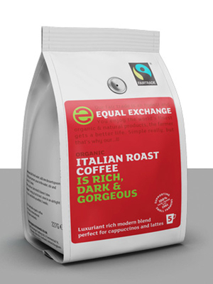 Italian Roast Ground Coffee,  227g (Equal Exchange)