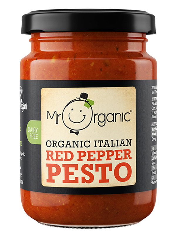 Vegan Red Pepper Pesto,  130g (Mr )