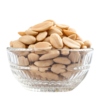 Organic Blanched Almonds 500g (Sussex Wholefoods)