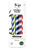 Bamboo Multicoloured Paper Straws x 100 (Cheeky Panda)