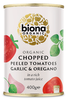 Organic Chopped Tomatoes with Garlic & Oregano 400g (Biona)