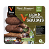 Cooked Sage & Marjoram Sausages (Reduced Salt) 295g (VBites)