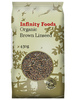 Whole Brown Flax Seeds [Linseed] 450g - Organic (Infinity Foods)