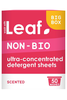 Non Bio Laundry Detergent Sheets 50 Pack (Wash With Leaf)