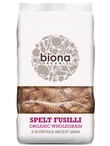 Organic Wholegrain Spelt Fusilli 500g (Biona)