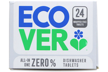 All in One Dishwasher Tablets 24 Pack (Ecover Zero)