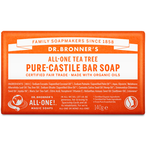 All-One Tea Tree Pure Castile Soap Bar 140g (Dr. Bronner's)