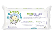 Aloe Vera Wet Wipes, 72 Wipes (Earth Friendly Baby)