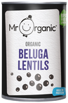 Organic Beluga Lentils 400g (Mr Organic)