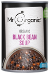 Organic Black Bean & Vegetable Soup 400g (Mr Organic)