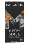 Absolute Black 100% Cocoa with Cocoa Nibs & Orange 90g (Montezuma's)