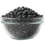 Organic Black Turtle Beans 500g (Sussex Wholefoods)