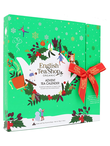 Book Style Green Advent Calendar, Organic (English Tea Shop)