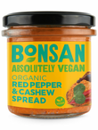 Organic Red Pepper & Cashew Spread 130g (Bonsan)