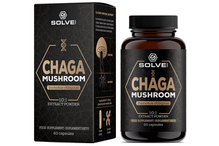 Chaga Mushroom 10:1 Extract 60 Capsules (Solve Labs)