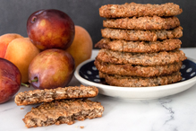 Chia, Almond & Oat Cookies