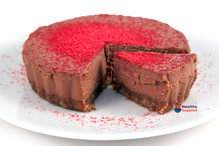 Chocolate &amp; Raspberry Dairy-Free Cheesecake - Recipe