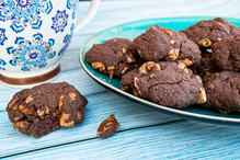 Chocolate Walnut Cookies