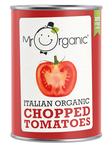 Chopped Tomatoes, Organic 400g (Mr Organic)