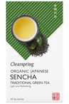 Organic Japanese Sencha Green Tea - 20 Tea Sachets (Clearspring)