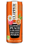 Organic Chamomile, Orange, Peach Fusion 250ml (Clipper)