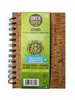 Cork Cover Perpetual Agenda, 168 sheets (Onyx and Green)