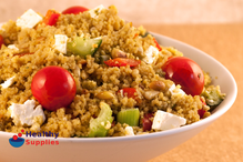 Feta and Pine Nut Cous Cous Salad