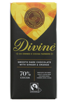 Dark Chocolate with Ginger and Orange 90g (Divine)