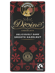 Dark Chocolate and Smooth Hazelnut Bar 90g (Divine)