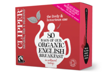 Organic Fairtrade English Breakfast Tea 80 Bags (Clipper)