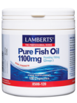 Pure Fish Oil 1100mg, 120 Capsules (Lamberts)