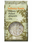 Flaked Almonds, Organic 250g (Infinity Foods)