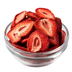 Freeze-Dried Sliced Strawberries 100g (Sussex Wholefoods)