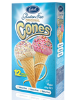 Gluten-Free Vegan Ice Cream Cup Cones 60g (Eskal)