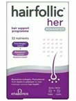 Hairfolic Her Advanced, 30 Capsules + 30 Tablets (Vitabiotics)