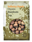 Unblanched Hazelnuts 125g, Organic (Infinity Foods)