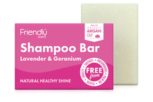 Lavender & Geranium Shampoo Bar 95g (Friendly Soap)