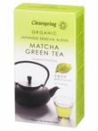 Organic Japanese Matcha Sencha 20 Tea Sachets (Clearspring)