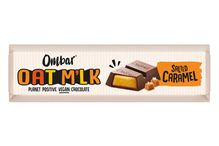 Organic Oat M'lk Salted Caramel Filled Bar 42g (Ombar)