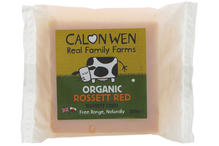 Organic Rossett Red Cheese 200g (Calon Wen)